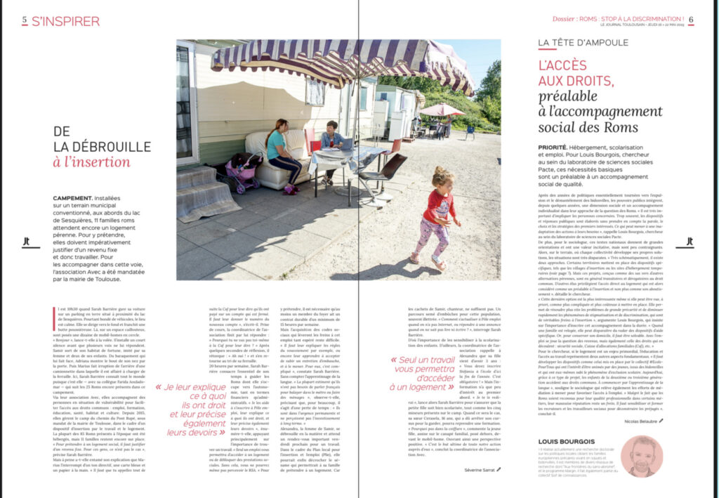 Article Journal Toulousain mai 2019